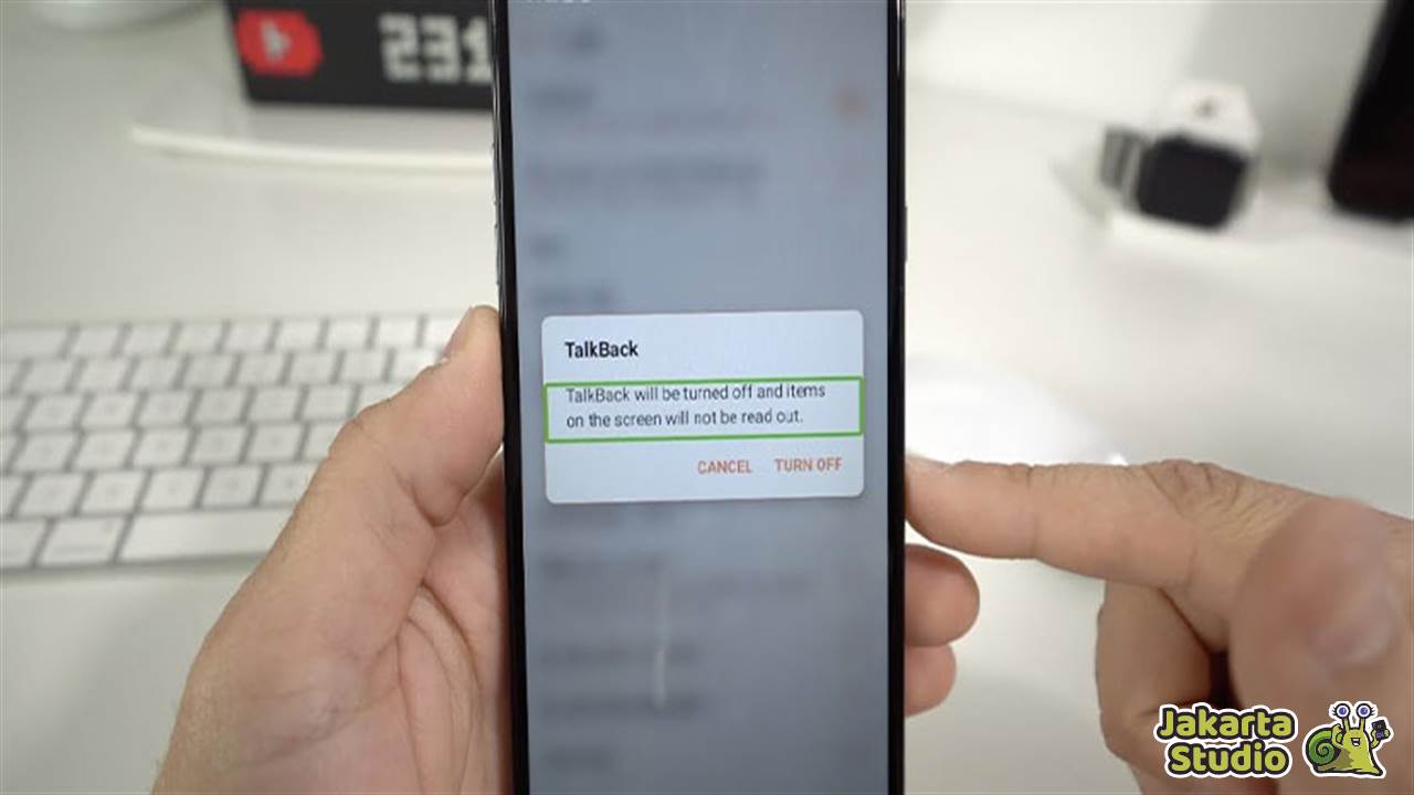 Cara Mematikan TalkBack Oppo 
