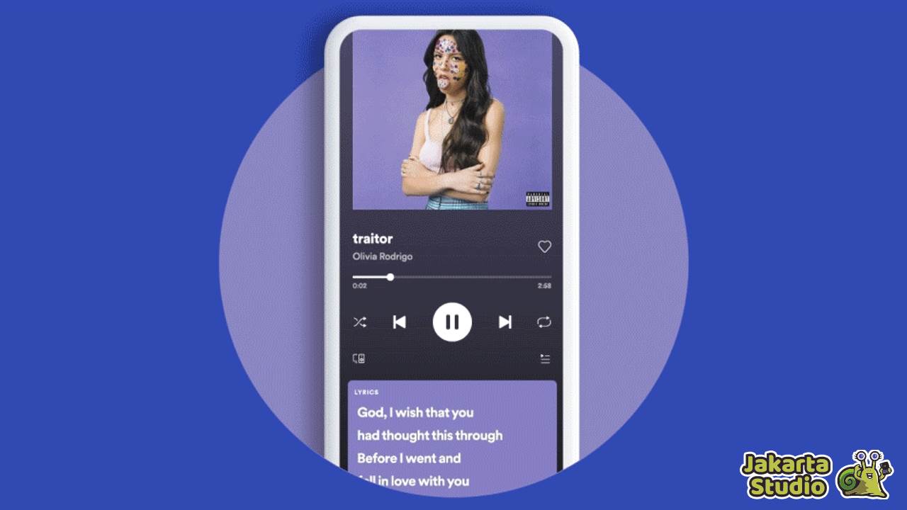 Cara Menampilkan Lirik Spotify