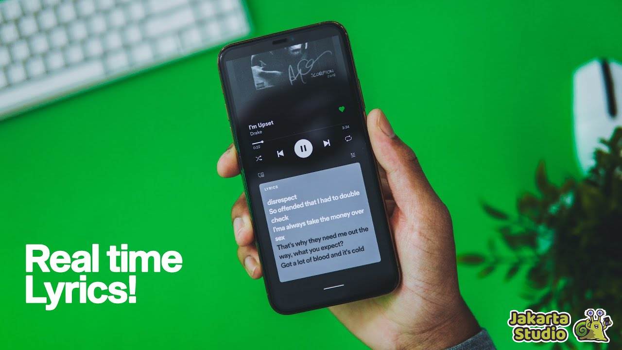 Cara Menampilkan Lirik Spotify