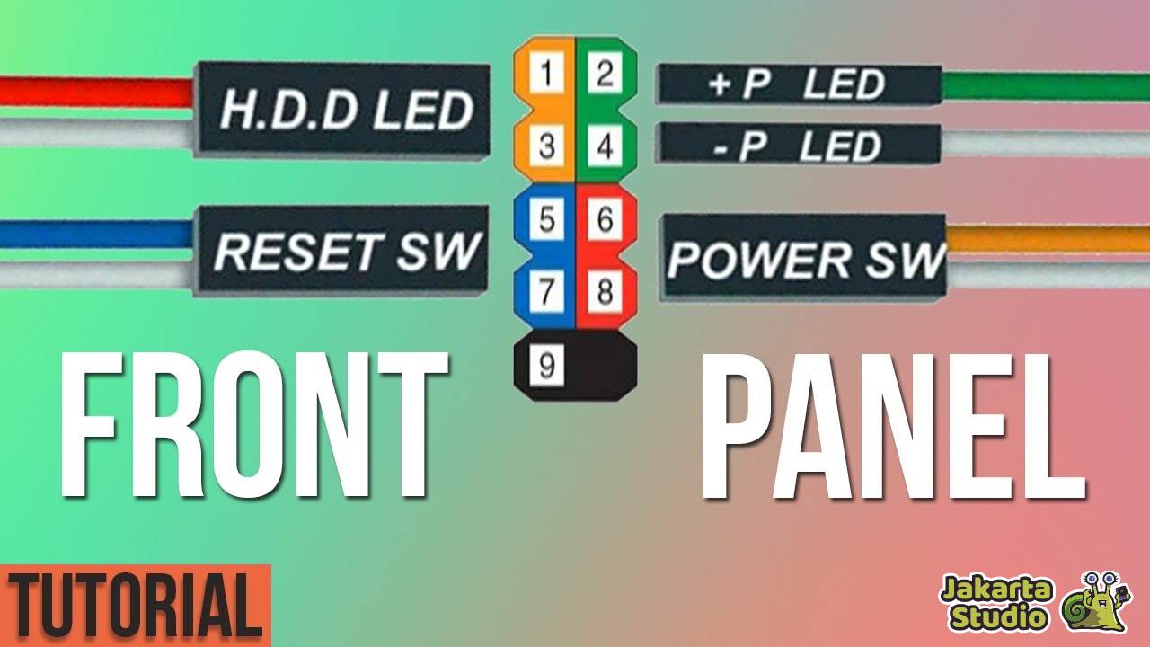 Cara Pasang Kabel Front Panel