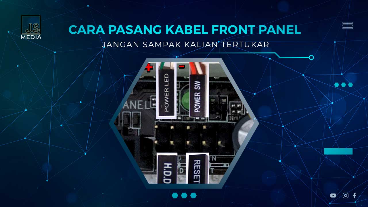 Cara Pasang Kabel Front Panel