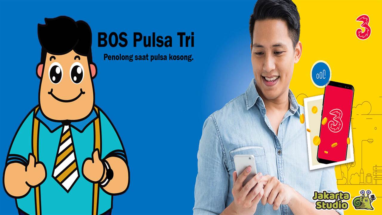 Cara Pinjam Pulsa Darurat Tri 