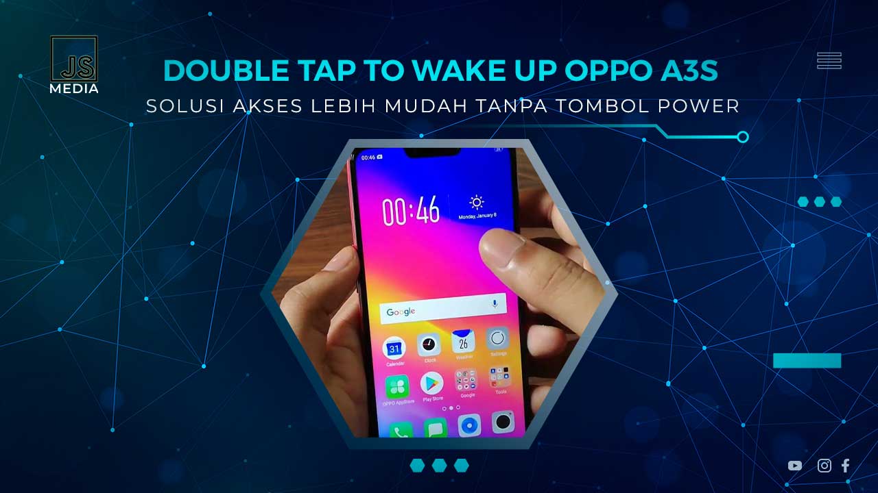 Fitur Ketuk Layar 2 Kali Realme A3S