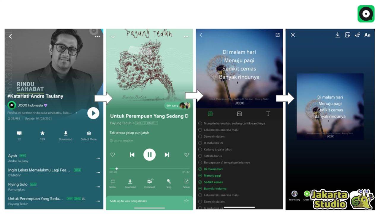 Mengubah Recently Player Joox Jadi 100