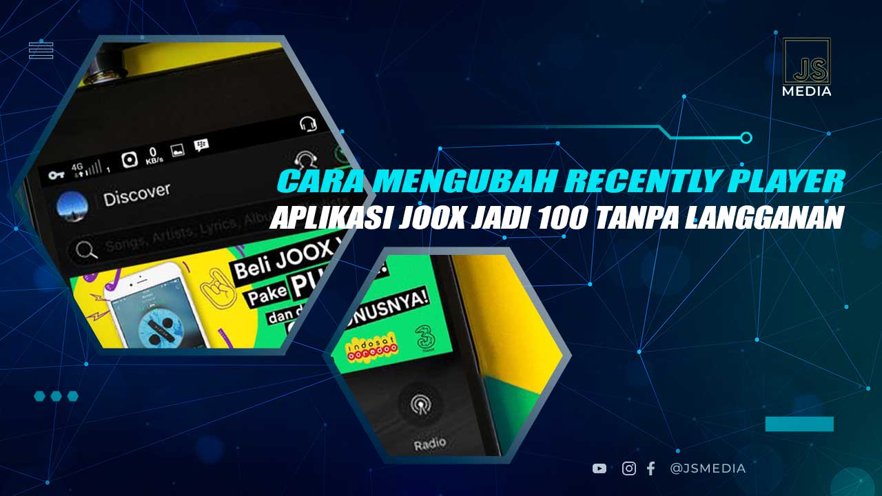 Mengubah Recently Player Joox Jadi 100