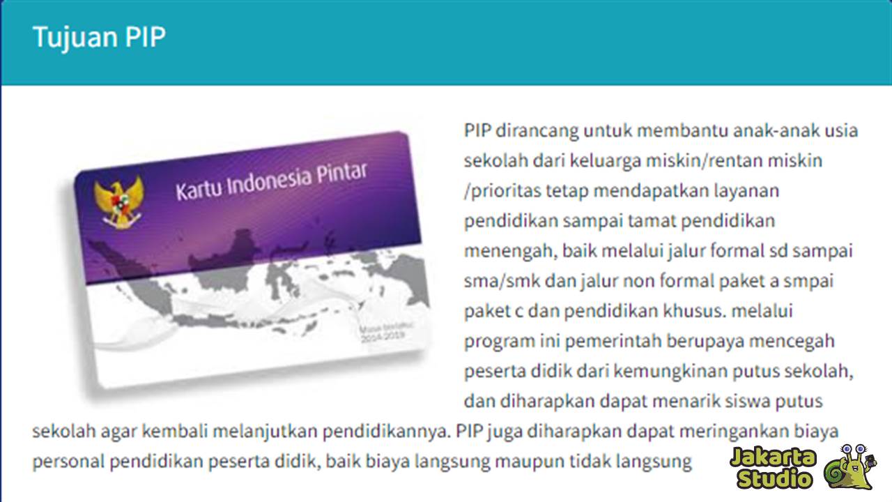 Cara Cek PIP 2024