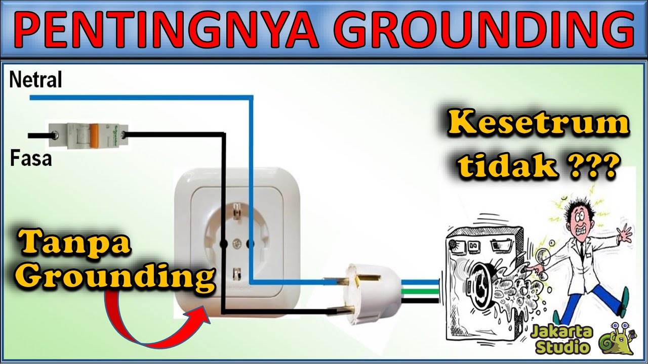 Cara Membuat Grounding Stop Kontak