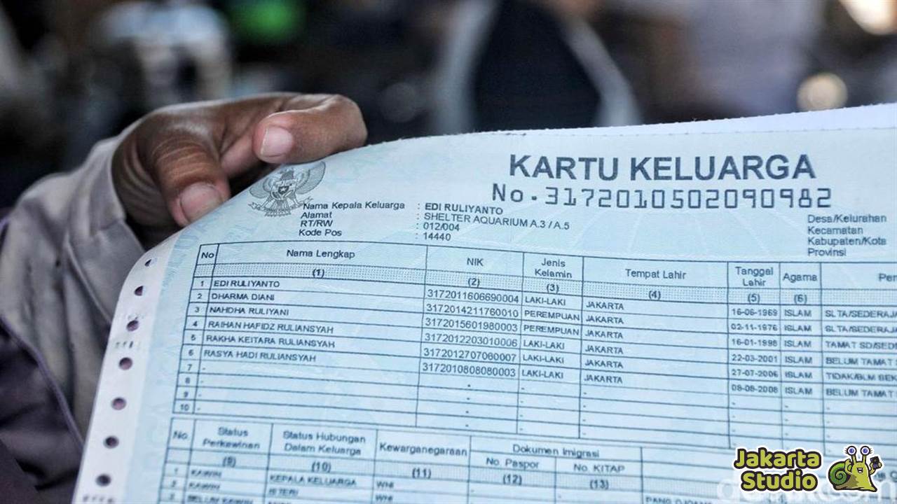 Cara Pindah Kartu Keluarga