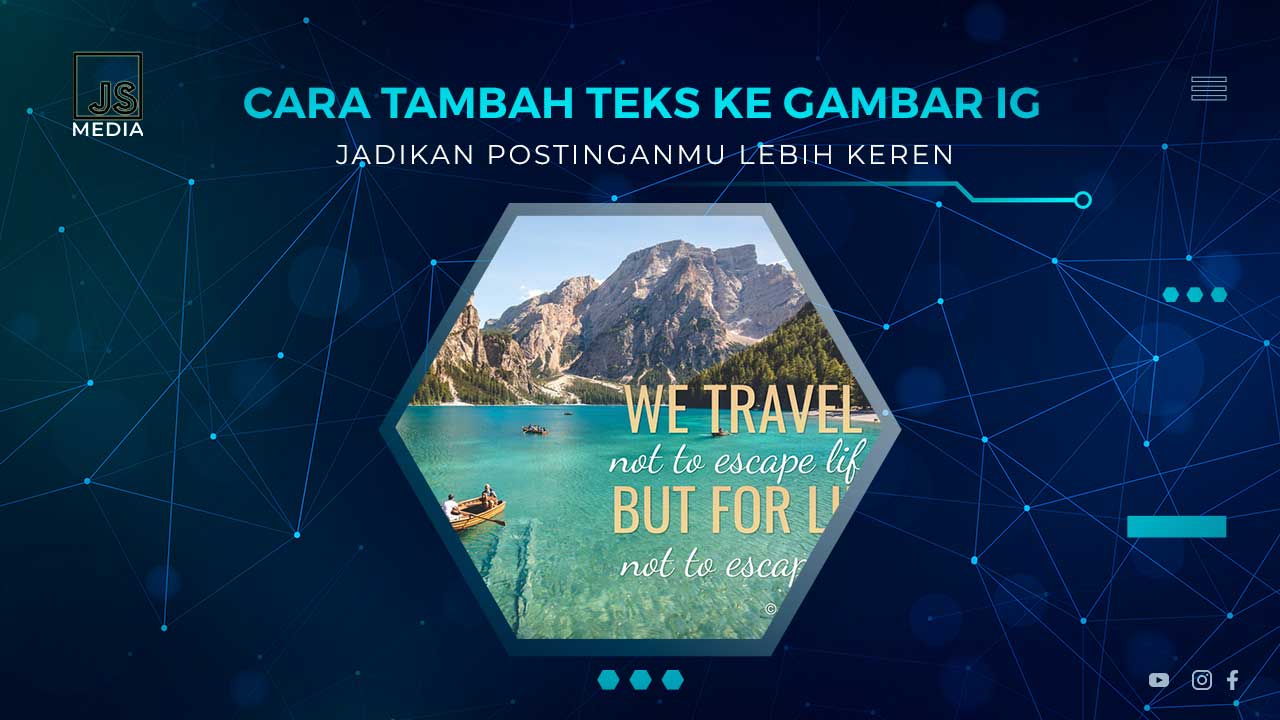 Cara Tambah Teks ke Postingan IG