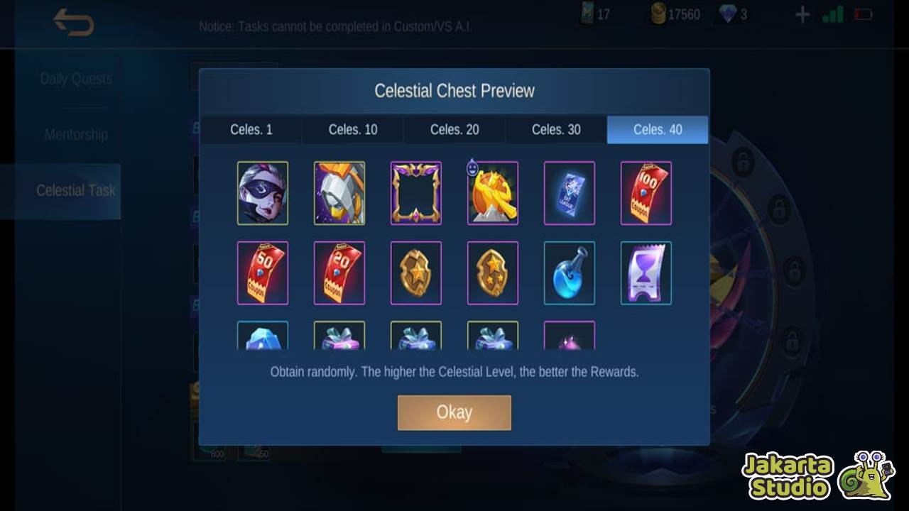 Celestial Level MLBB