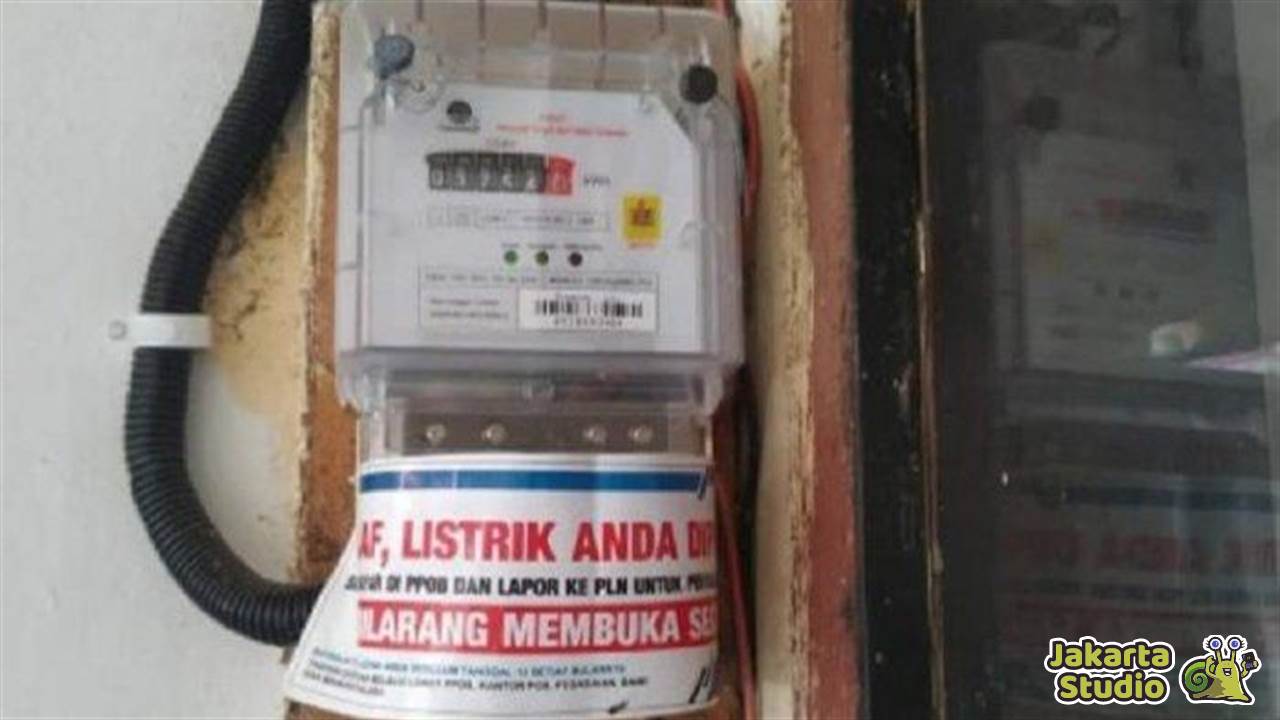 Denda Segel Metaran Listrik Rusak