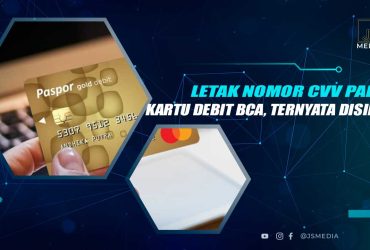 Letak Kode CVV Debit BCA