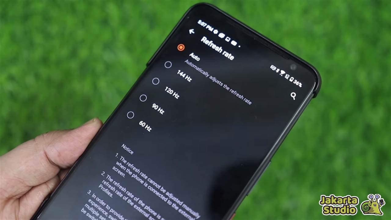 Refresh Rate Layar HP