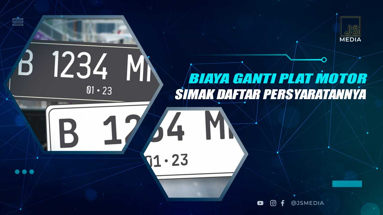 Biaya Ganti Plat Motor