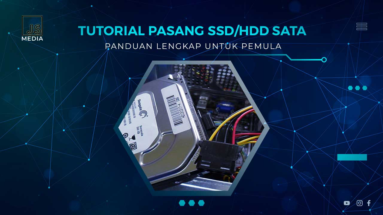 Cara Pasang HDD SSD SATA