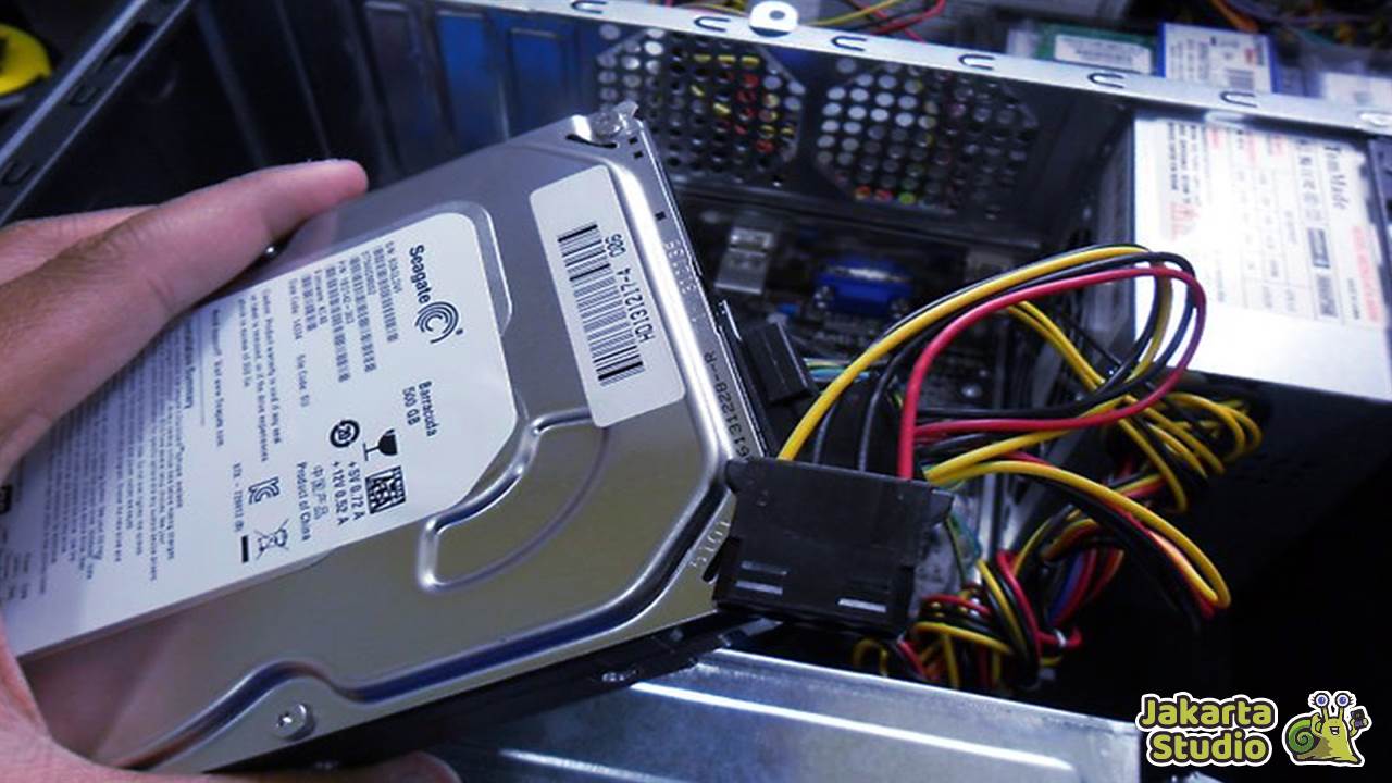 Cara Pasang HDD SSD SATA