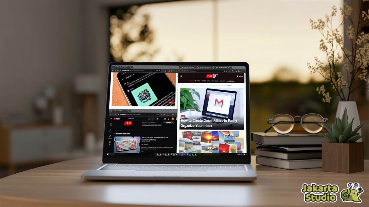 Cara Split Screen Windows