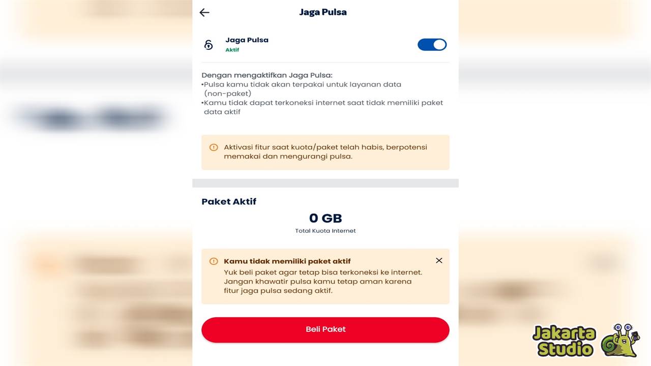 Fitur Jaga Pulsa Telkomsel 