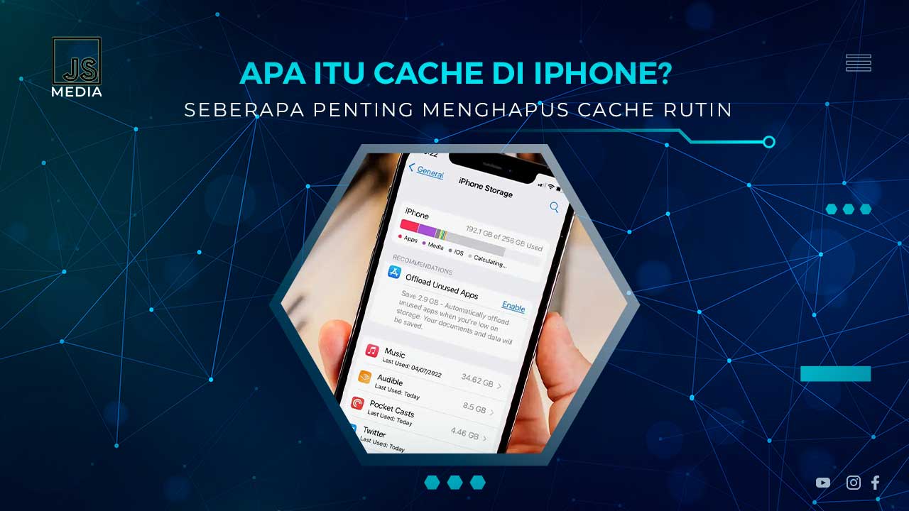 Hapus Cache iPhone