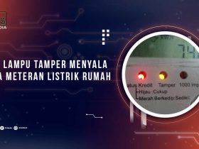 Lampu Tamper Meteran Nyala