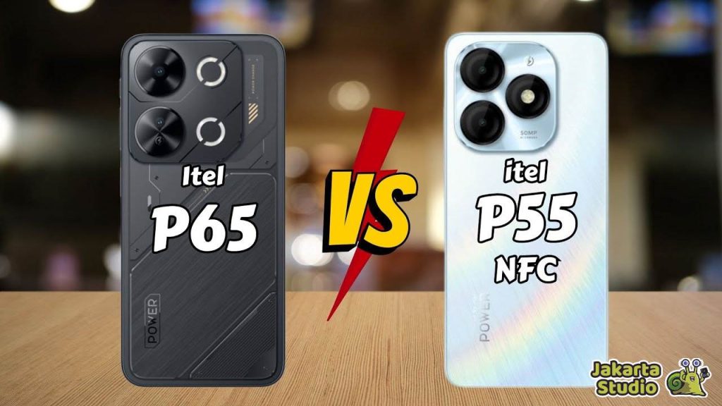 Perbandingan P55 NFC vs itel P65