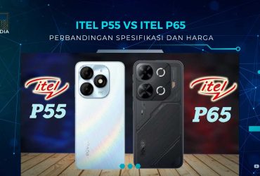 Perbandingan P55 NFC vs itel P65