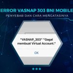 Solusi Error Vasnap BNI Mobile