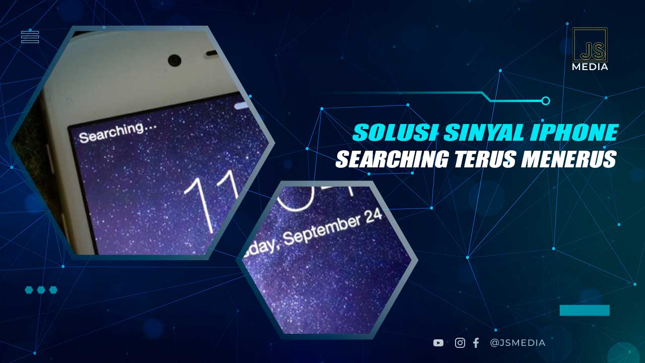 Solusi Sinyal iPhone Searching