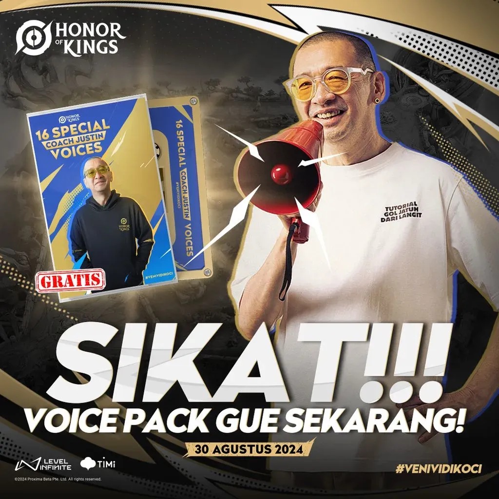 Voice Pack Coach Justin HOK