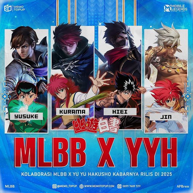 Kolaborasi MLBB x Yu Yu Hakusho