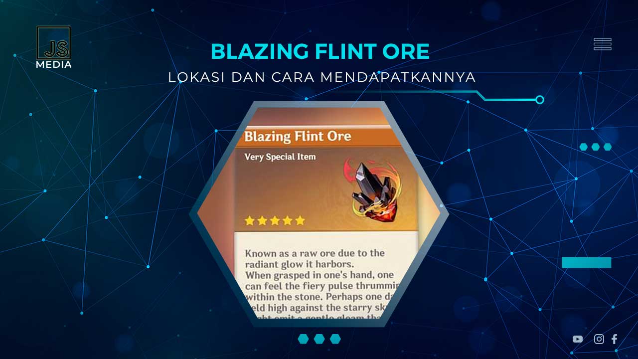 Lokasi Blazing Flint Ore