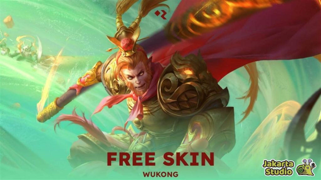 Skin wukong Gilded King Gratis