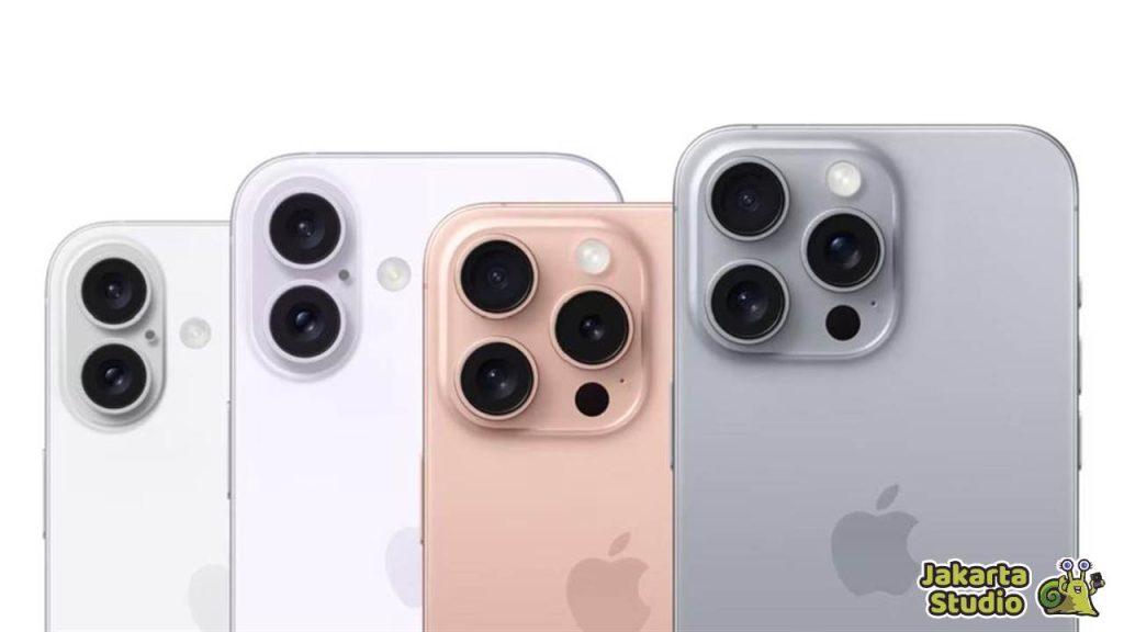 Spesifikasi iPhone 16 Series