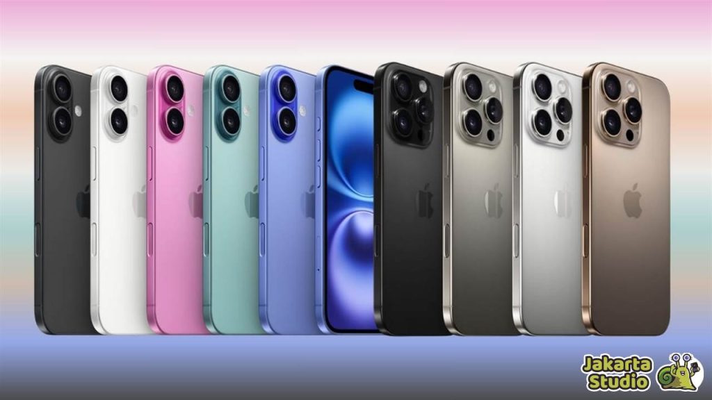 Spesifikasi iPhone 16 Series