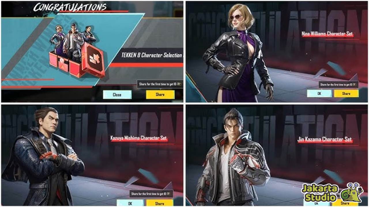 Kolaborasi PUBG Mobile x Tekken 8