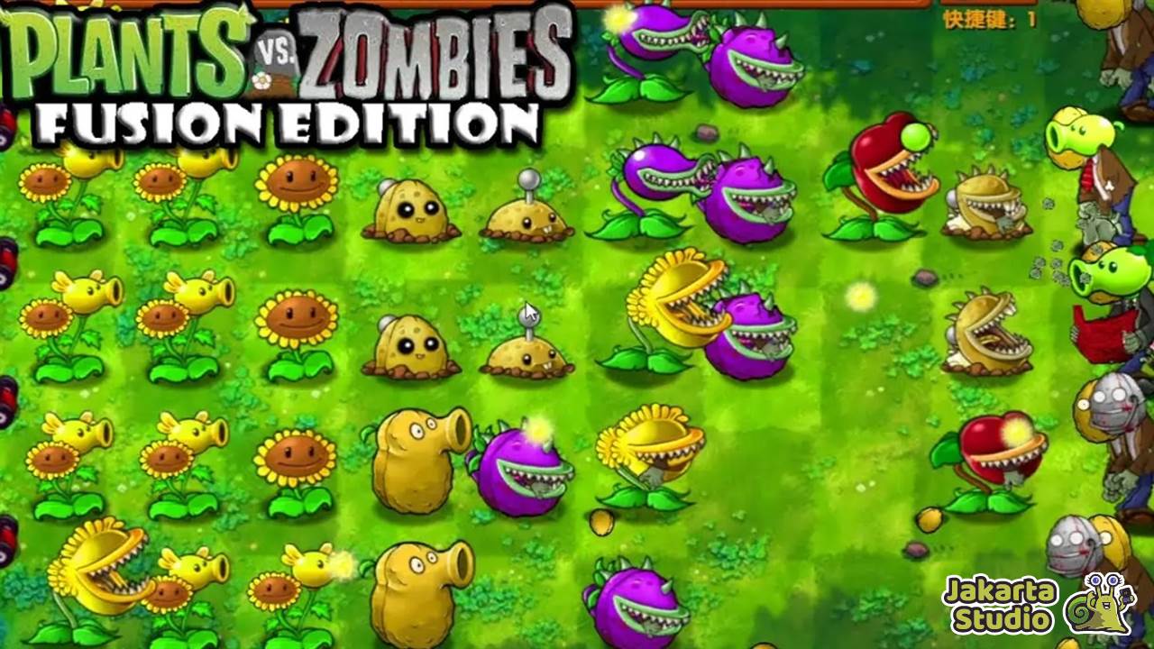 Plants vs Zombie Fusion