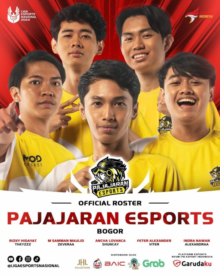 Roster Liga 1 Esports Nasional