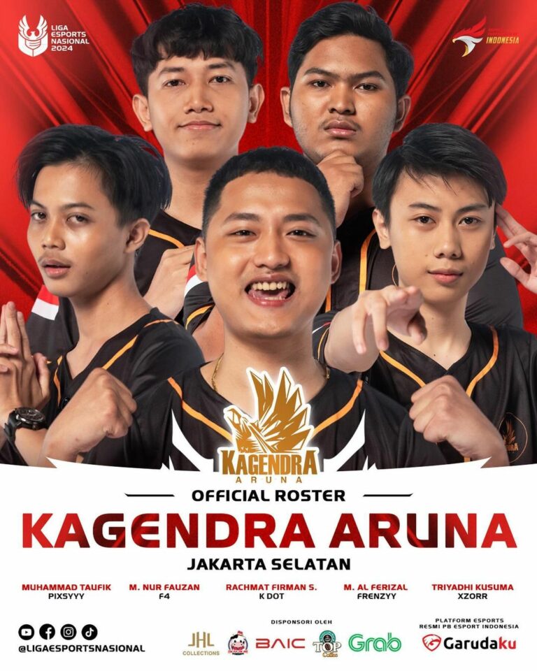 Roster Liga 1 Esports Nasional