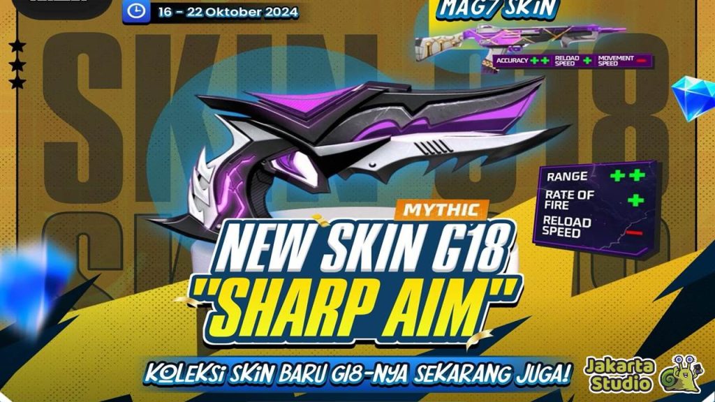 Skin G18 Mythic Free Fire