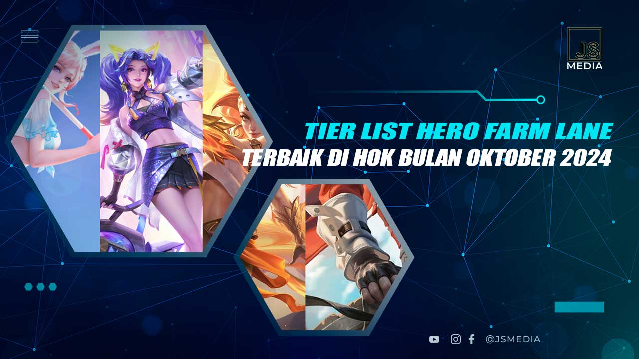 Tier List Farm Lane HOK Oktober 2024