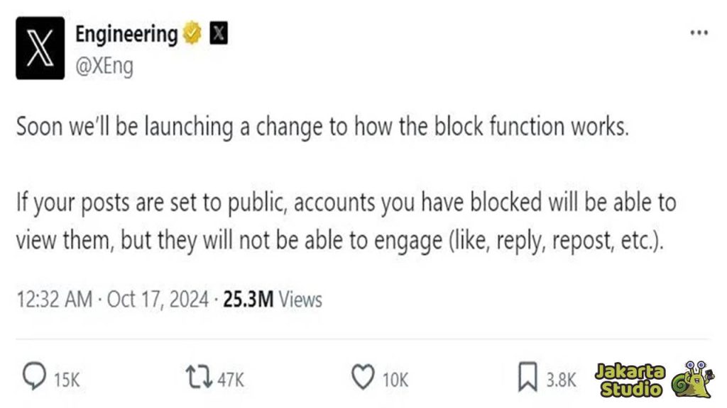 Twitter X Ubah Aturan Blokir