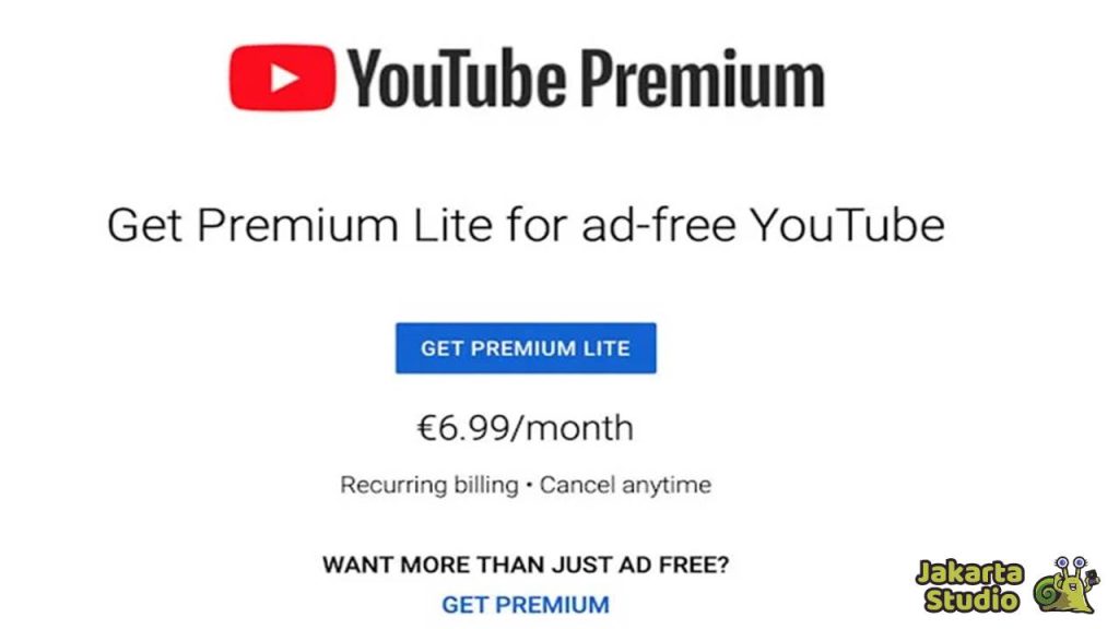 Youtube Premium Lite