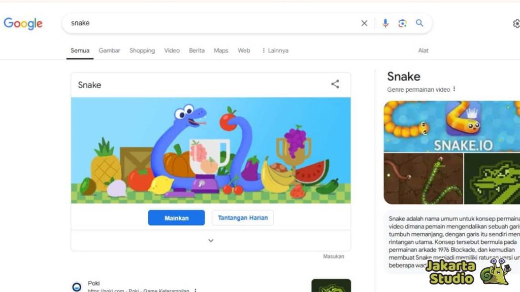 Game Google Tanpa Install