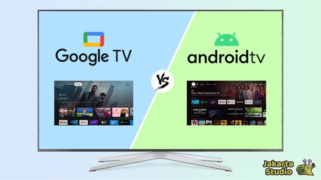 Perbedaan Android TV dan Google TV