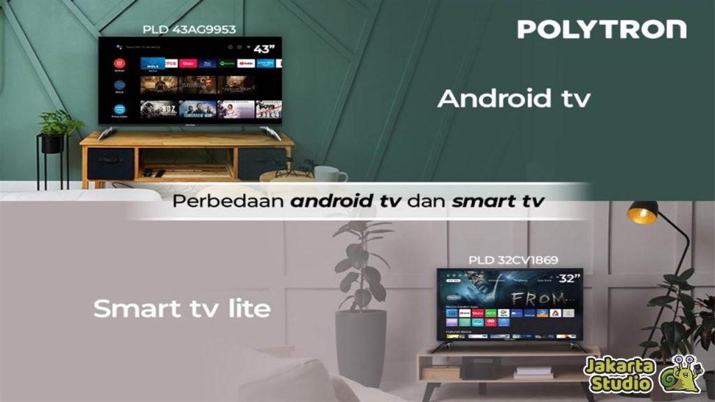 Perbedaan Smart TV dan Android TV