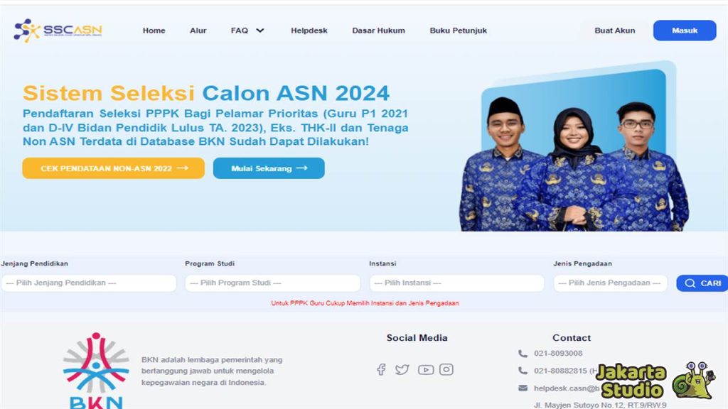 Cara Pilih Lokasi SKB CPNS 2024