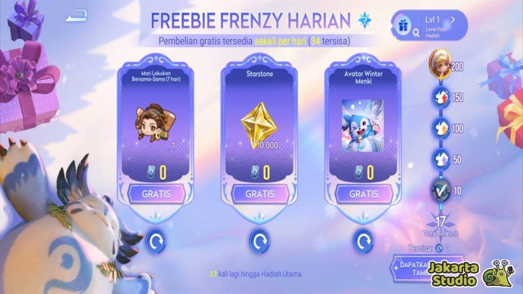 Event Freebie Frenzy HOK