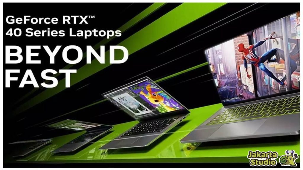 Laptop Acer dengan GPU GeForce RTX 40 Series