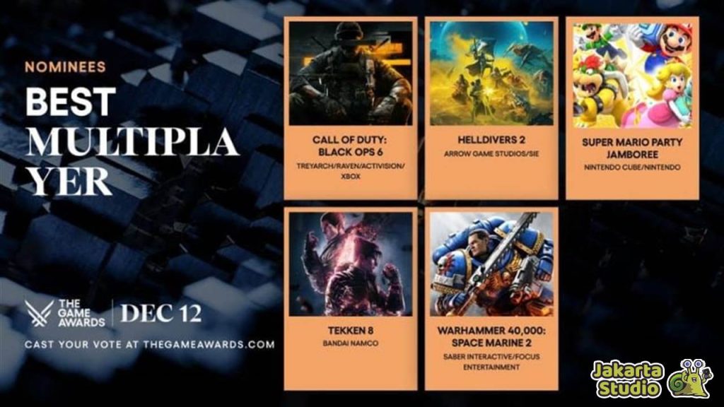 Nominasi The Game Awards 2024