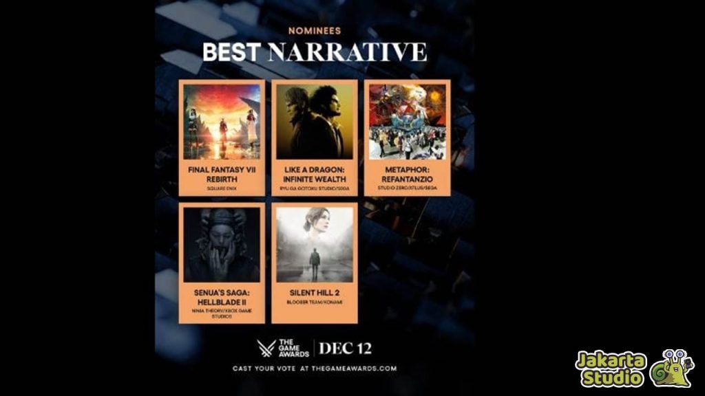 Nominasi The Game Awards 2024